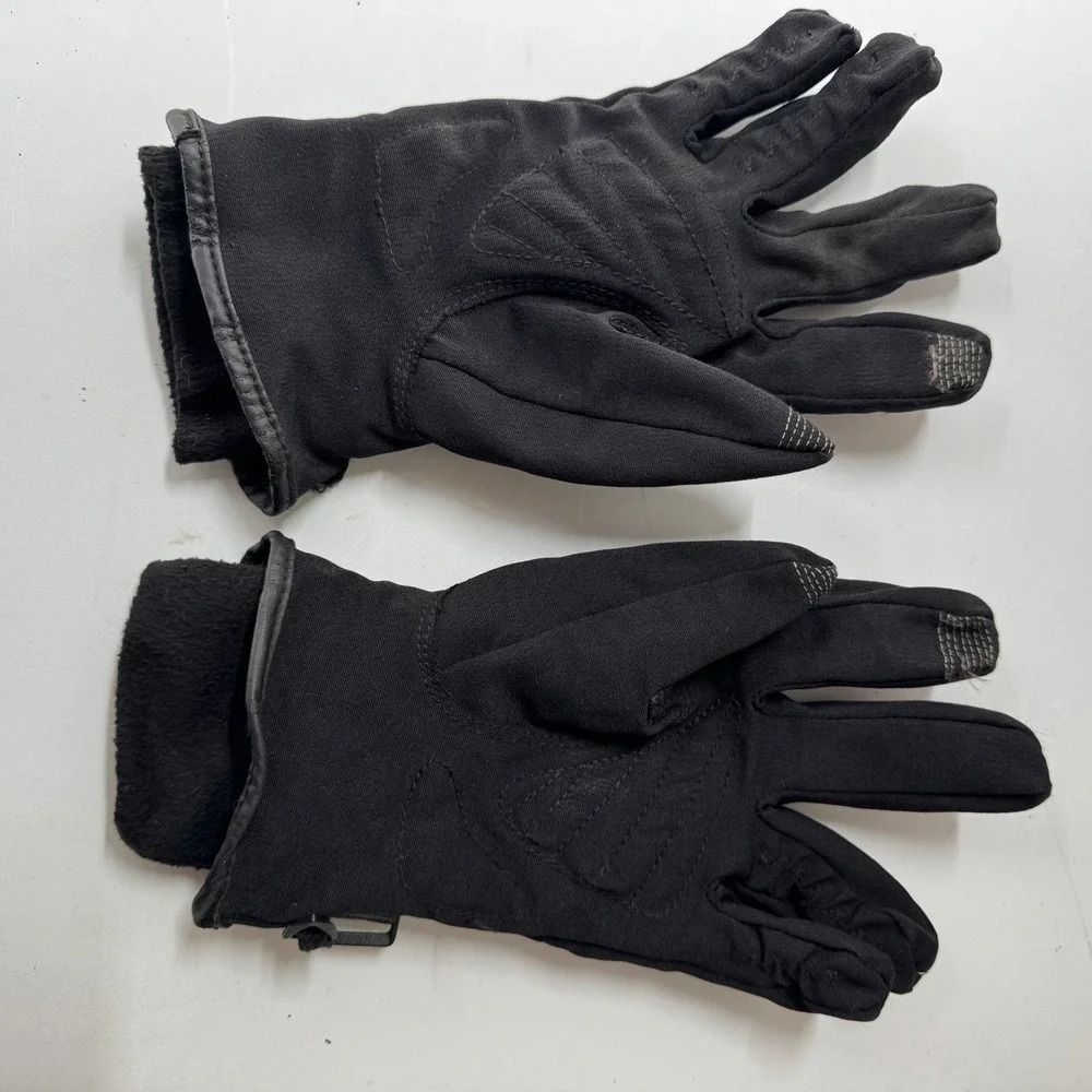 Harley-Davidson Motorcycle Gloves Women XS Black 97317-13VW Biker Riding Fleece